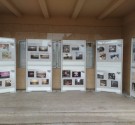 Powiększ zdjęcie Wystawa umieszczona przed budynkiem GCK